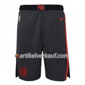 Portland Trail Blazers Schwarz 2 2018-19 Nike Kurze Hose Swingman - Herren